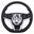 ACDelco 94516459 - 3-Spoke Standard Black Leather Wrapped