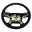 ACDelco 84483796 - 4-Spoke Standard Black Leather Wrapped