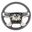 ACDelco 84483786 - 4-Spoke Standard Black Leather Wrapped Assembly