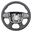 ACDelco® 85117692 - 4-Spoke Standard Jet Black Leather Wrapped