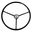 ACP FP-ES018 - 3-Spoke Black