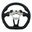 Cipher Auto ESR-MZNDB112BG - 3-Spoke Enhanced Steering Wheel with Gray Stitching
