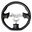 Cipher Auto ESR-MZNBA112BG - 3-Spoke Enhanced Steering Wheel with Gray Stitching
