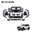 2021+Toyota Land Cruiser LC300 GR Sport Convert Body Kit Bumper Grille