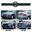 BMW X5 E70/F15 Upgrade To G05 X5 M-Tech Facelift Body Kit Bumper Head Light Taillights hood