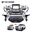 Facelift Body Kit For Toyota Fortuner Bumper Hood Head Lights