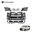 Facelift Body Kit For Toyota Hiace Super Grandia Elite(fit to 2022+)