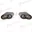 CONVERSION EXHAUST TIPS for MERCEDES-BENZ G-CLASS W463 2008 - 2018 UPGRADE to G-CLASS W464 2019 - 2024